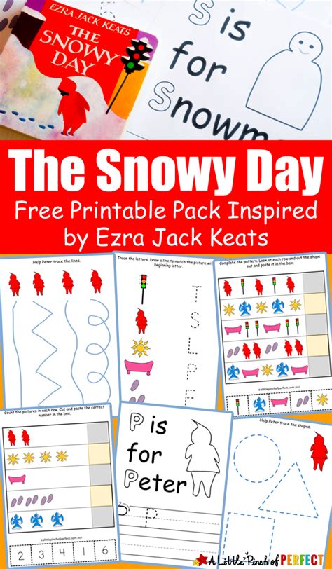 The Snowy Day Printable Book